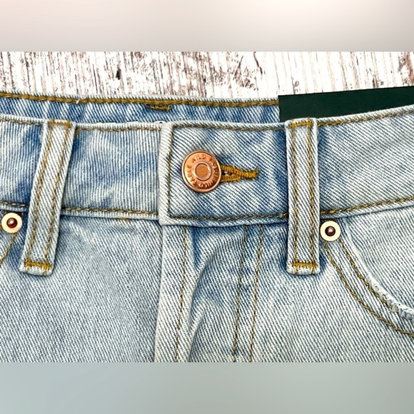 Wild Fable - Women’s Junior - High Waist Denim Jean Shorts - Sz 00 - Picture 4 of 7